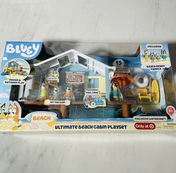 Bluey Ultimate Beach Cabin Playset