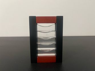 Glass chopstick rest 5 pieces (new)