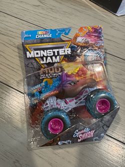 Monster Jam Sparkle Smash Color Change Mud Blasters