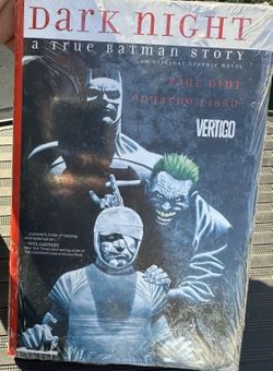 Dark Knight A True Batman Story Vertigo DC Hardcover NEW SEALED RARE Joker
