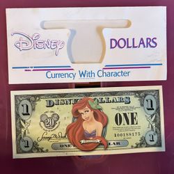 Disney Dollar Ariel