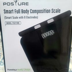 Digital Bathroom Scale for Body Weight, Body Fat, BMI 28 Measurements,