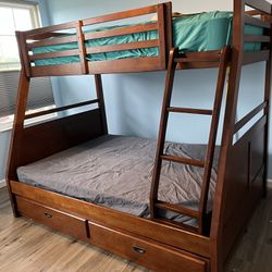 Bunk beds In great condition! Solid Wood! Priced To Go!