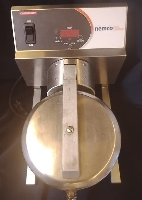 Nemco 7020A-1S Commercial Belgian Waffle Maker Iron Baker 20/per hour