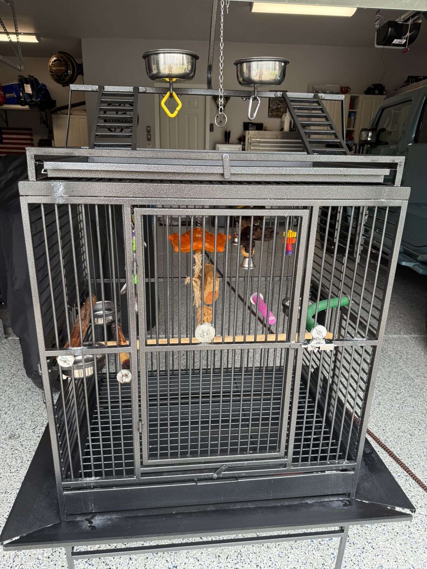 Bird Cage And top perch