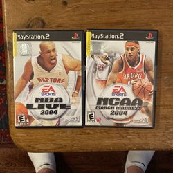 PS4 NBA Live 2004 And NCAA March Madness 2004