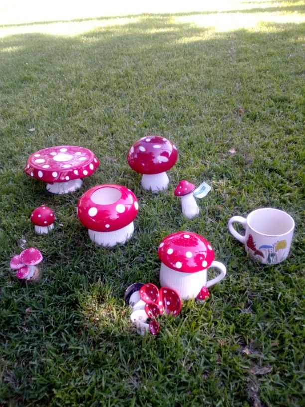 Mushroom Themed Collectables