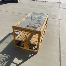 Wicker Coffee Table 