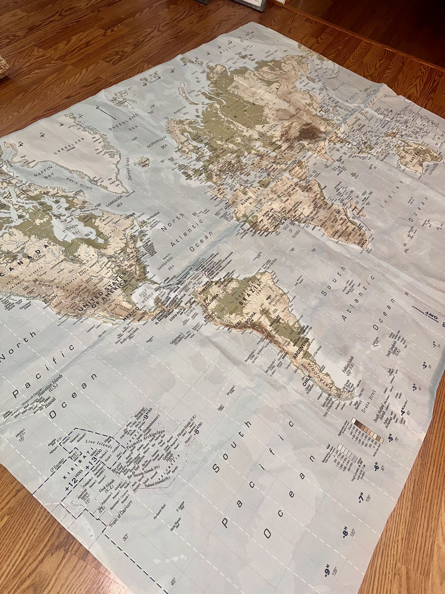 This massive, eye-catching map 🗺️