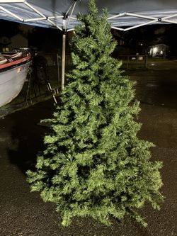 Oregon pine tree artificial Christmas tree. 
