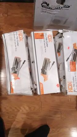 Hdx tile cutter 14in