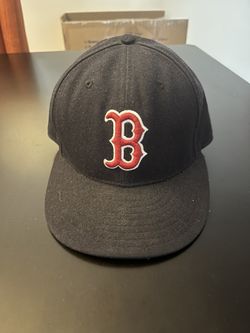Fitted Red Sox Hat - Size 7 and 3/8 Inches