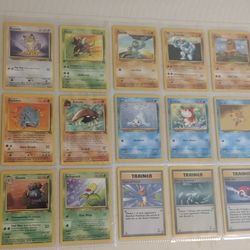 1999 Pokemon cards