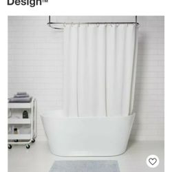 Waterproof Fabric Heavy Weight Shower Liner - Made By Design

