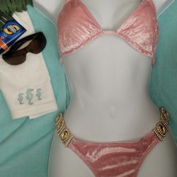 Pink Shimmer Bikini