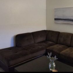 Brown Sectional Chair