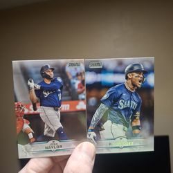 2025/26 Topps Stadium Club Josh Naylor #21 & Julio Rodriguez #185