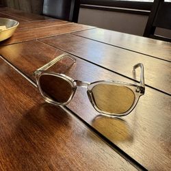 Saint Laurent SL 28 Transparent Clear Sunglasses – DOZLG55550 – Authentic – Great Condition
