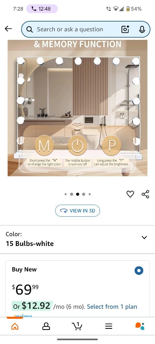 Brand New Hollywood Mirror