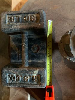 Vintage 30 Pound Cast Iron Platform Weight