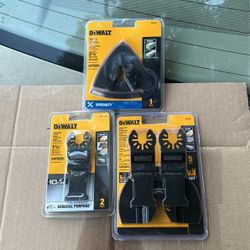 3 Pcs Set Of Dewalt Multi Tool Blades