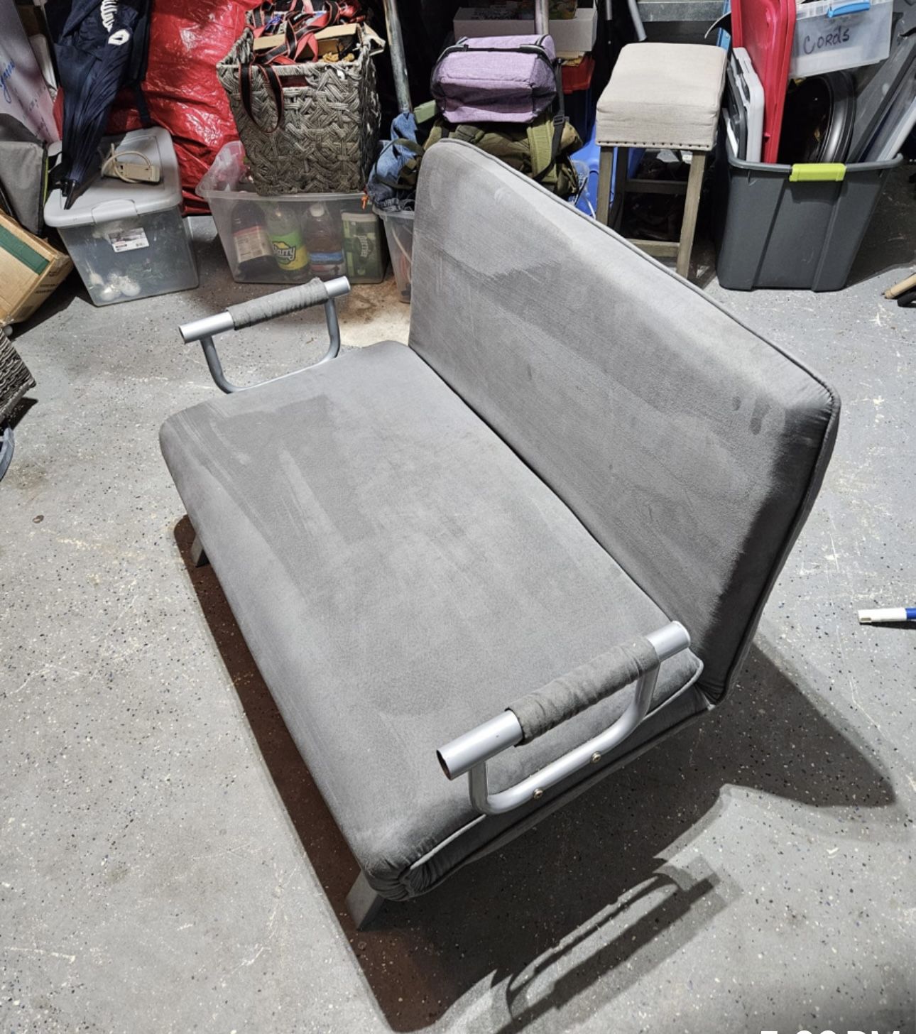 Grey Futon Chair for Sale in Fort Lauderdale, FL OfferUp