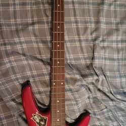 4 String Ibanez Bass Guitar With Speaker  
