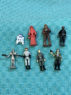 Star Wars Micro Machines Action Fleet figures x 8   *see photo