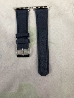 Apple Watch band 38mm navy blue leather