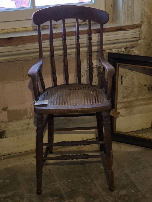 Antique Primitive Youth Chair