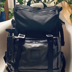 Topo Designs Rover Pack Premium  Backpack- Black