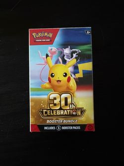 Pokemon 30th Celebration Booster Bundle