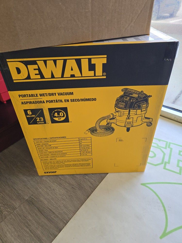 Dewalt WetVac