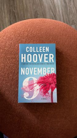 November 9 by Colleen Hoover Paperback