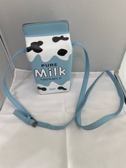 Kawaii Pure Milk anime style Crossbody bag