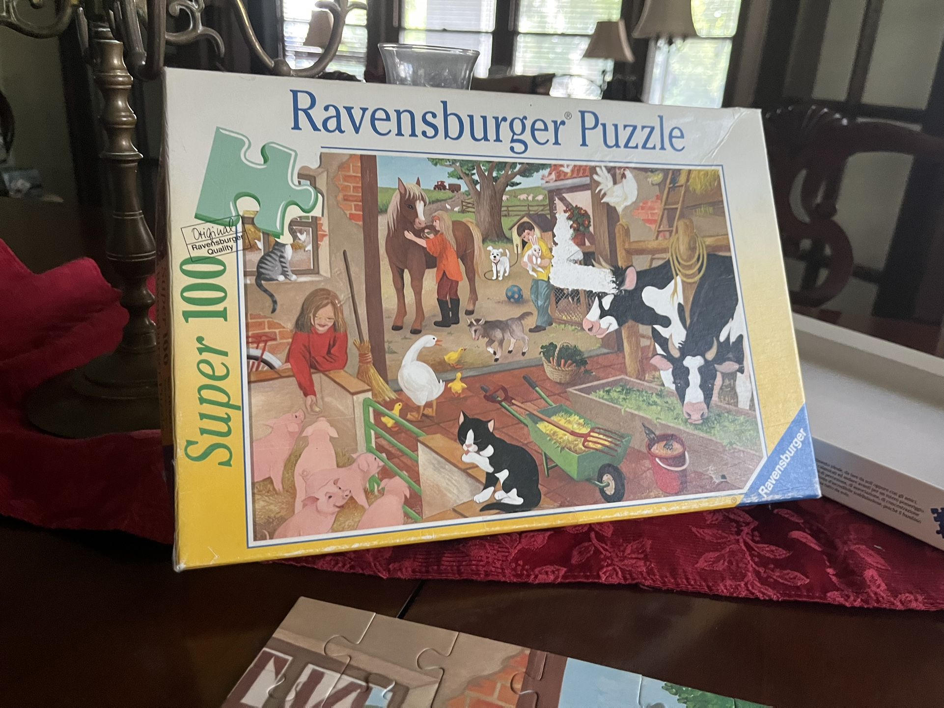 Ravensburger Puzzle Farm 100 Pieces