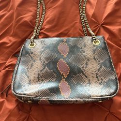 Snake Skin Pattern Purse