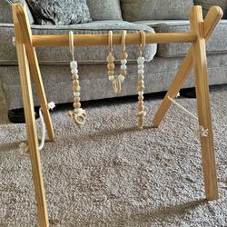 Montessori Wooden play gym