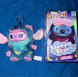 Disney Stitch Sleepy Stars Plush Clip Ons 🌙