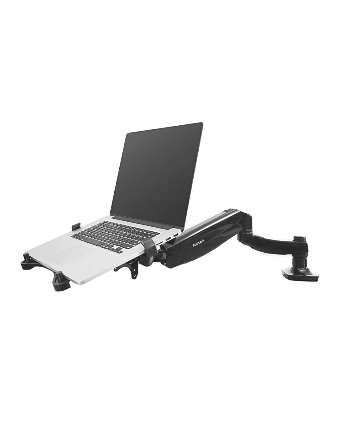 FLEXIMOUNTS 2-in-1 Monitor Arm Laptop Mount Stand Swivel Gas Spring