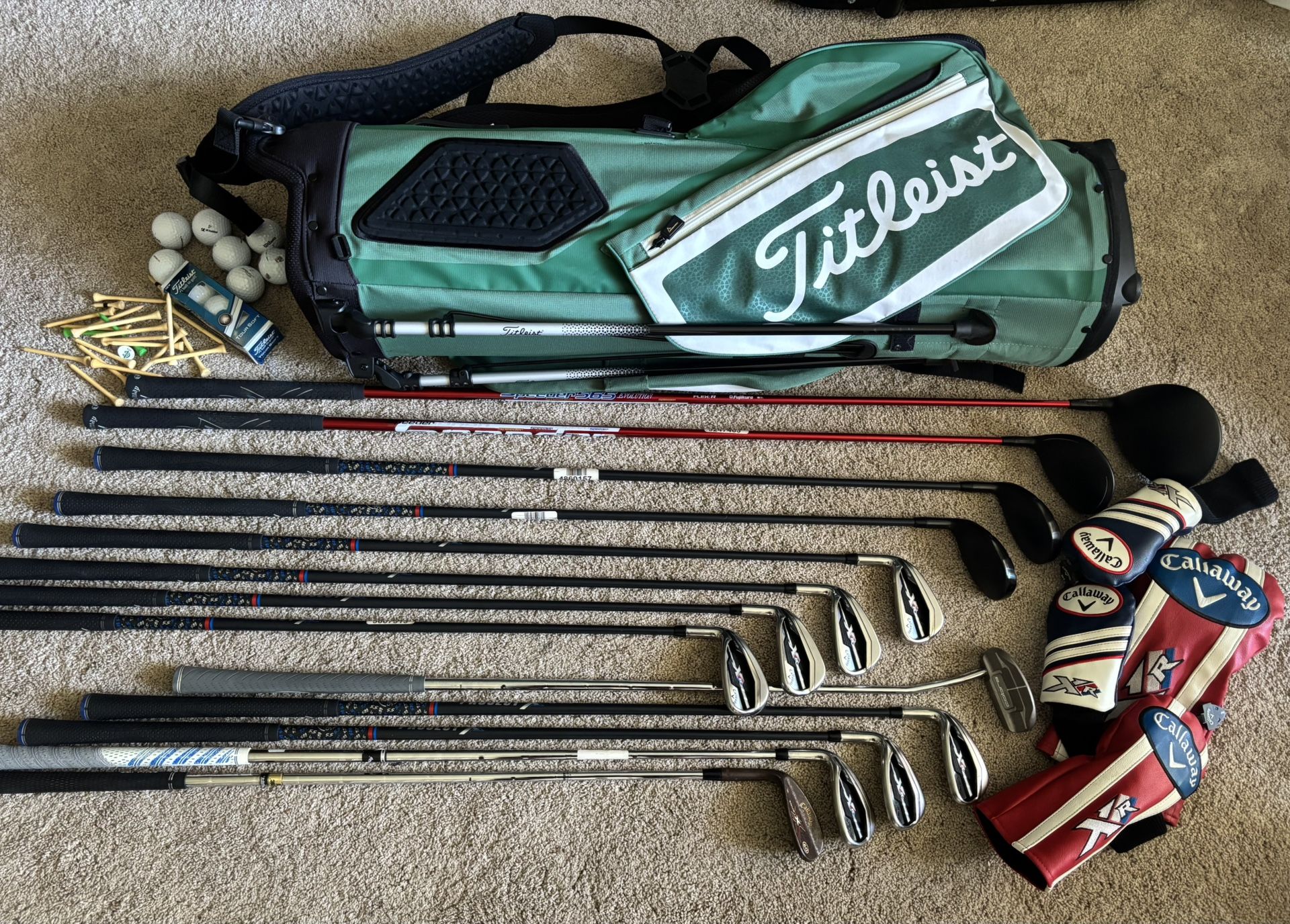 Complete Calloway Left-Handed Golf Set
