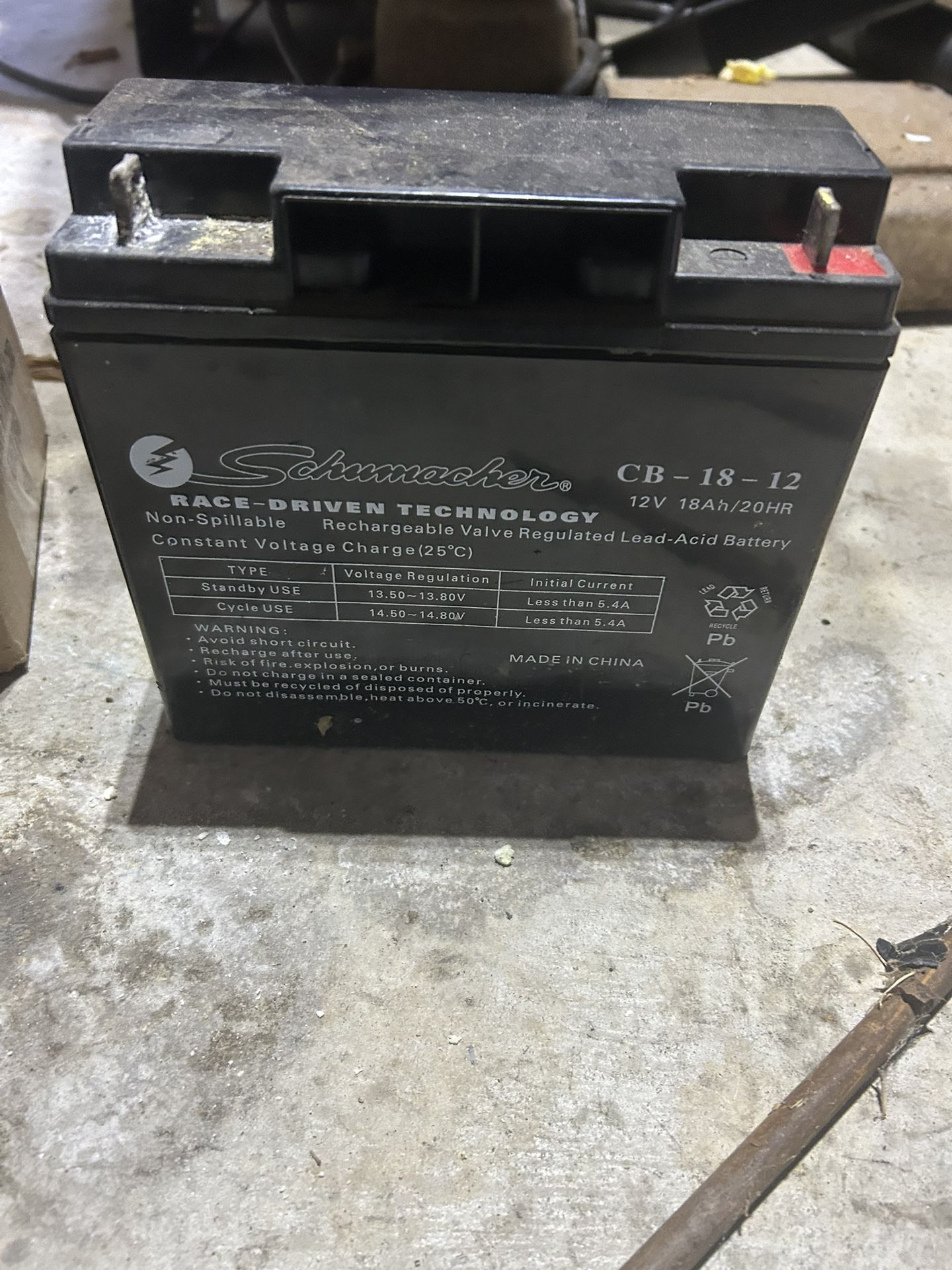 Motorcycle Batteries With Acid