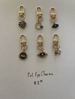 Charms Gold With Evil Eye  🧿 