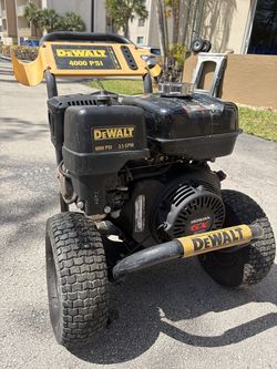 Dewalt 4000 psi pressure