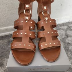 Franco Sarto Gladiator Shoes Size 8