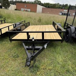 6x12 Tilt Deck Utility Trailer  30%OFF