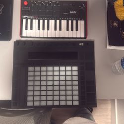 Music Production Combo - Ableton Push 2 and Akai MPK miniplay