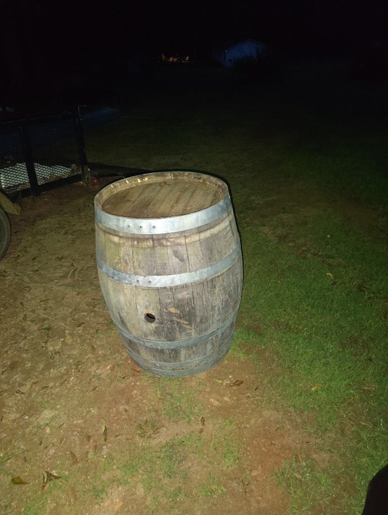 Wooden Barrel