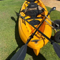 Kayak Used 10xs (tandem for two people)