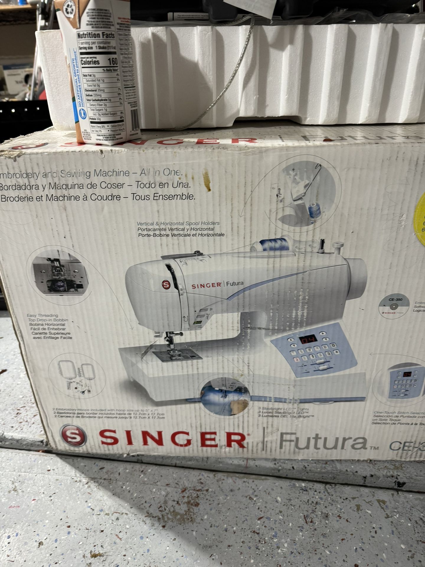 Singer Future Ce 350 Embroidery Sewing Machine
